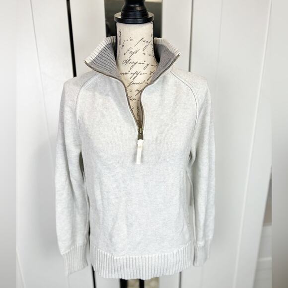 American Eagle Unisex Sweater Long Sleeve 1/4 Zip Pullover Size Small (Women’s) - Picture 1 of 10